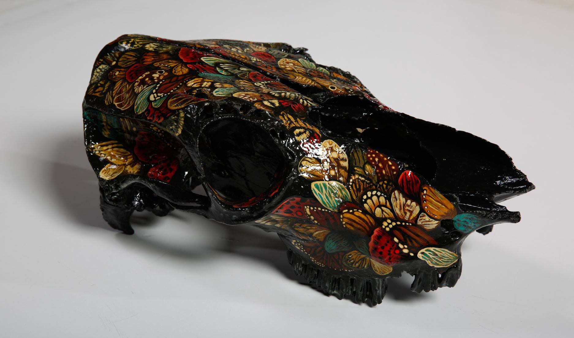 "Butterfly Skull" by Jennifer French